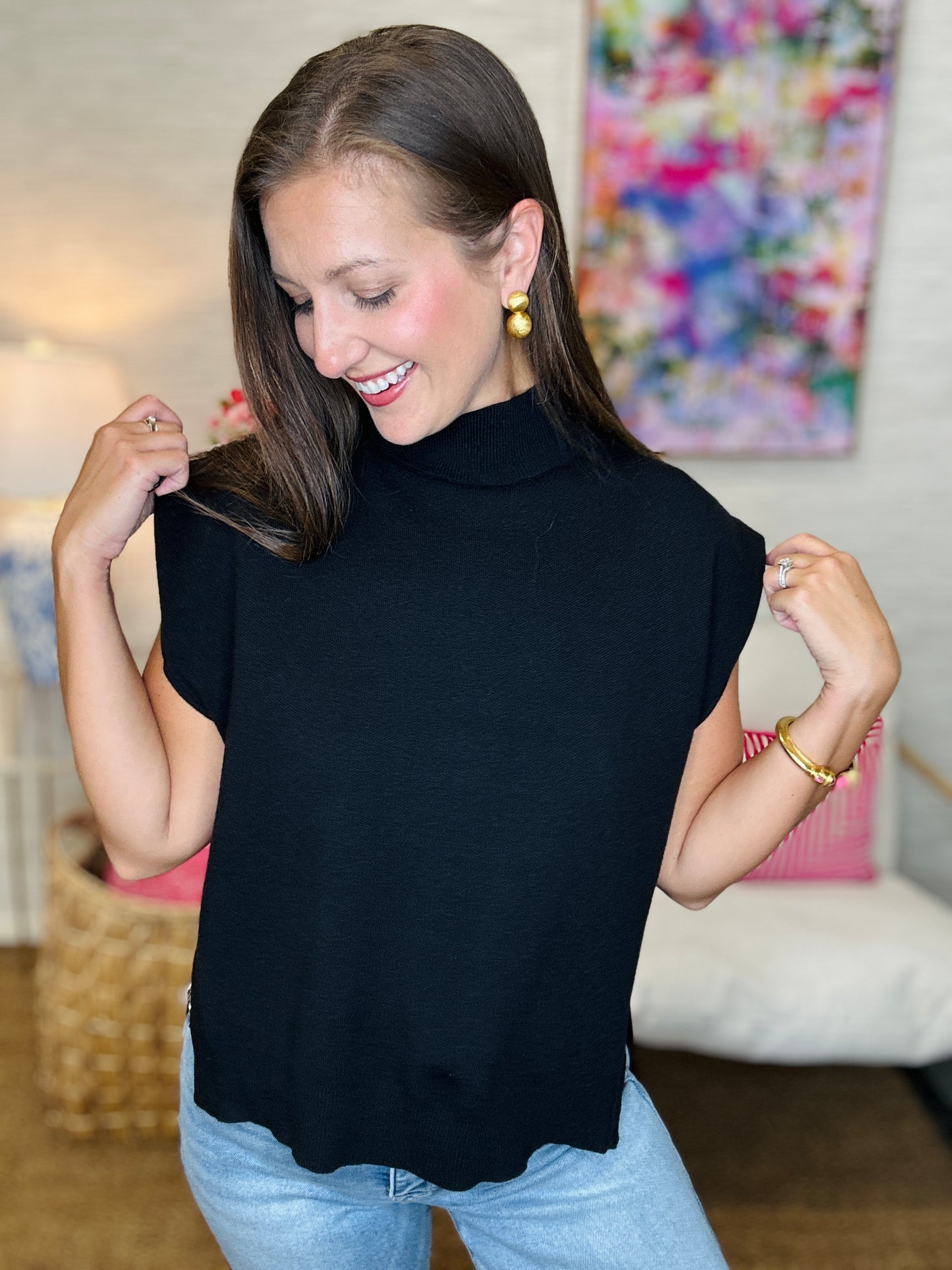 The Class Sweater in Black