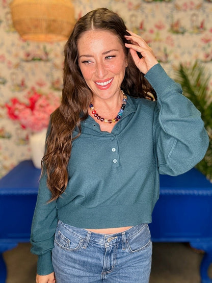 The Johnny Collar Top in 3 Colors