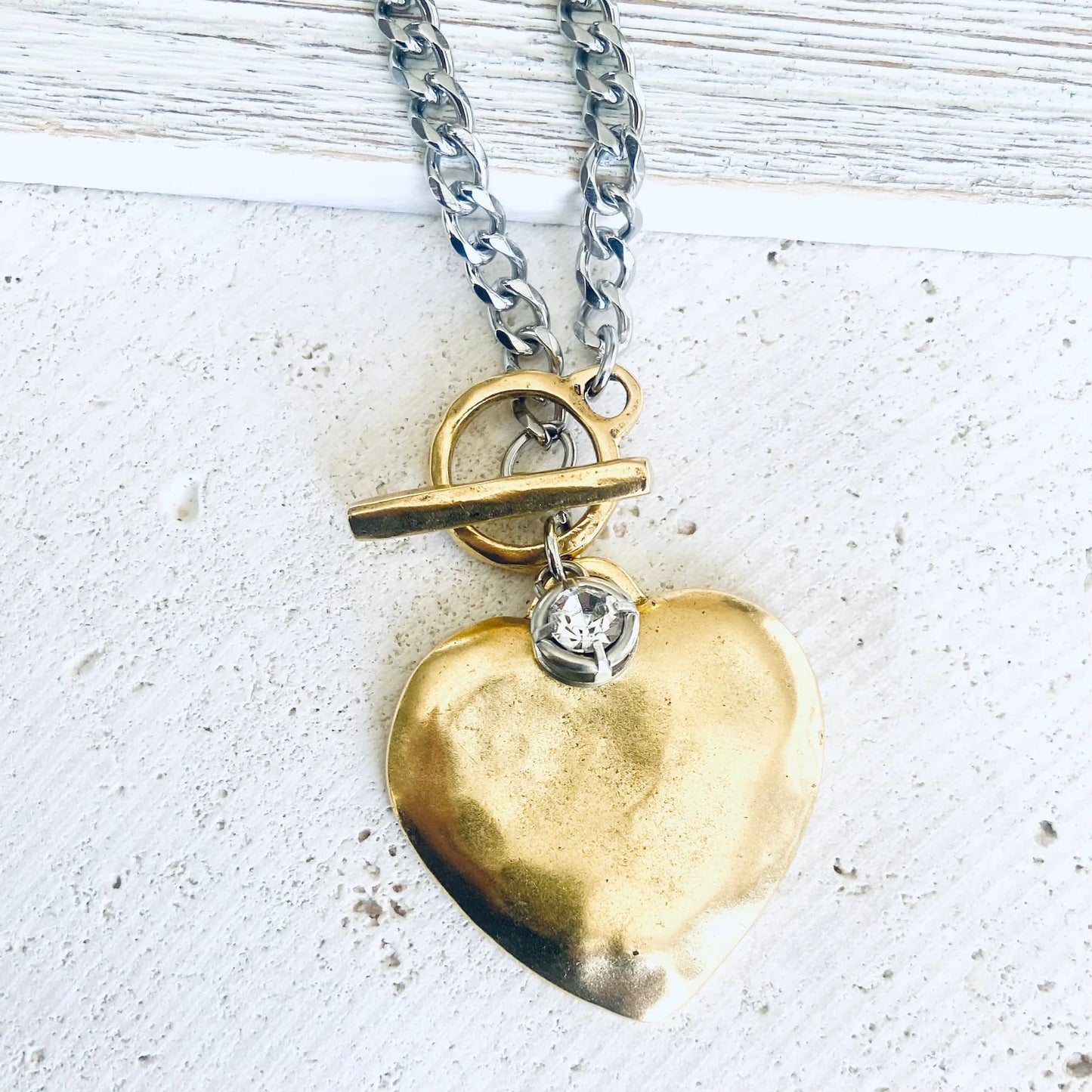 The Large Pendant Toggle Necklace-3 Options