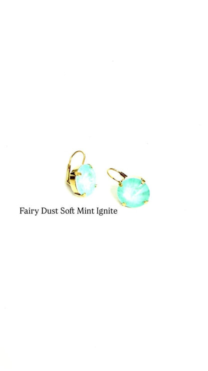 TOVA Caitlin Round Earrings