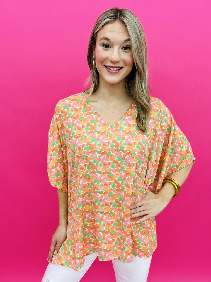 The Kath Poncho Top