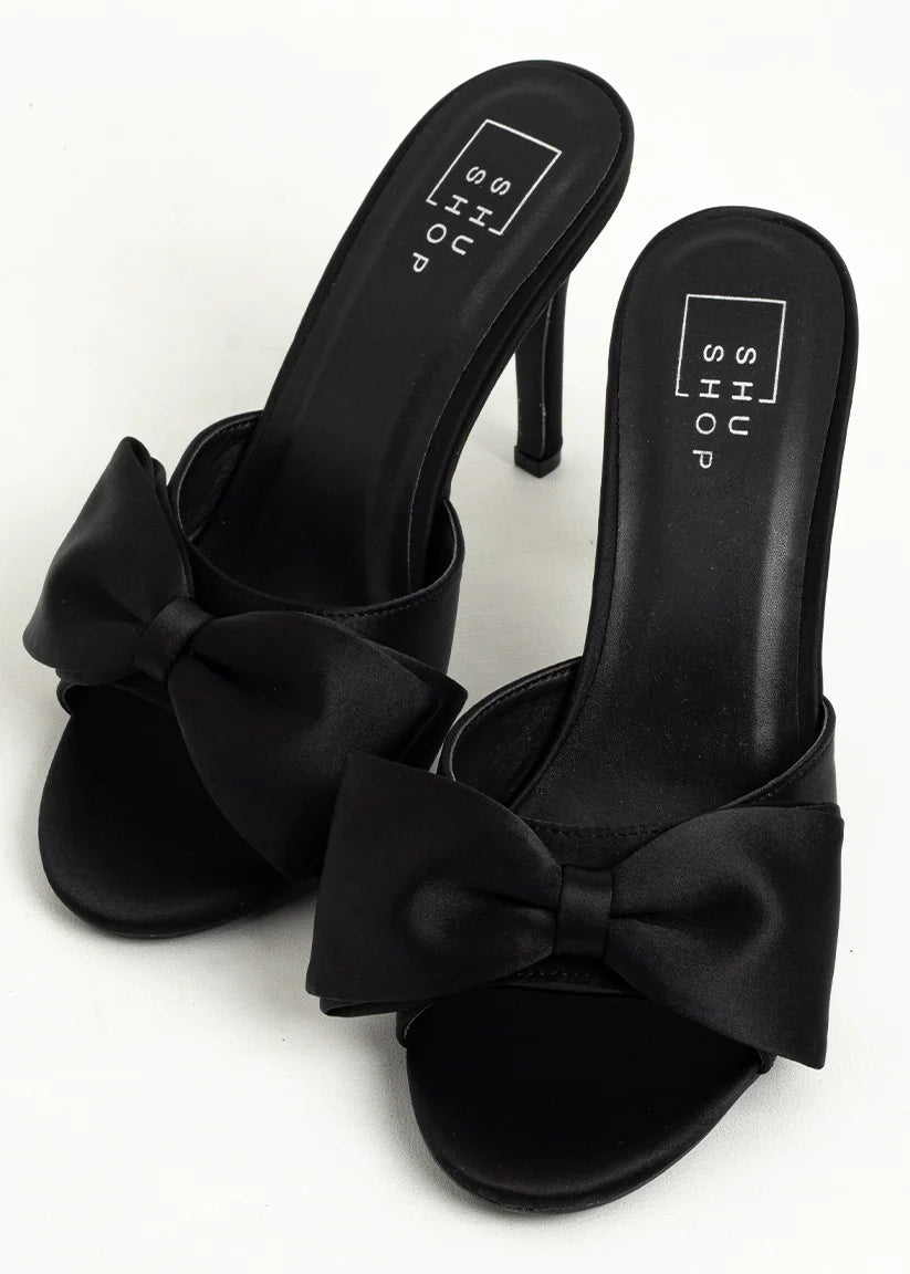The Elena Heels in Black