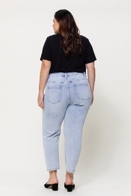 The Millman Curvy Ripped Jeans