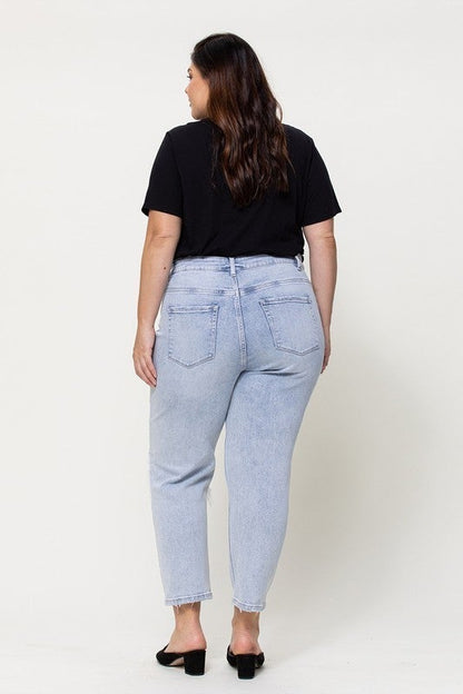 The Millman Curvy Ripped Jeans