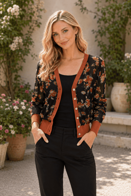 The Naturally Charming Cardigan-2 Colors/AS