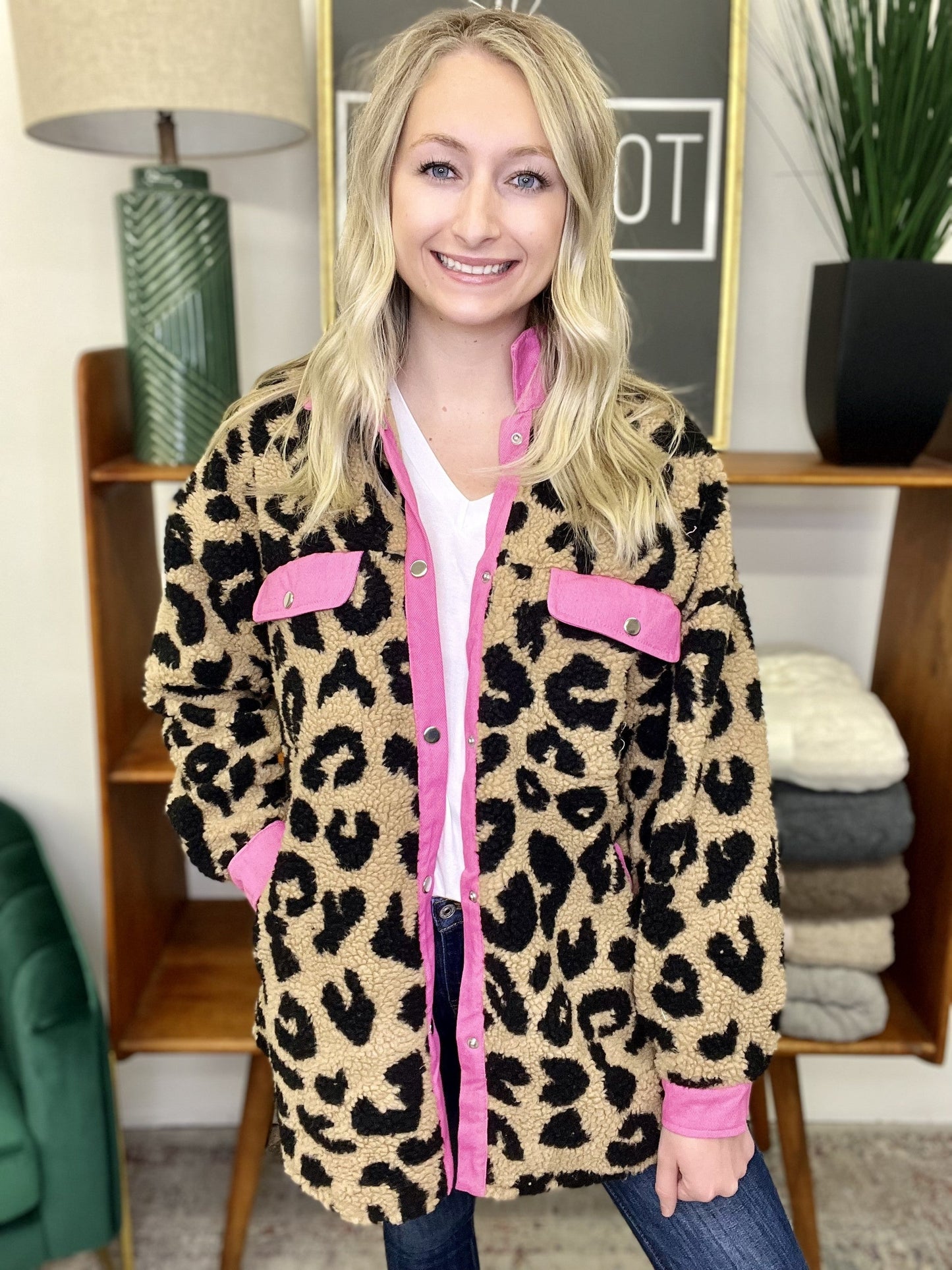 Leo Teddy Jacket in 2 Colors