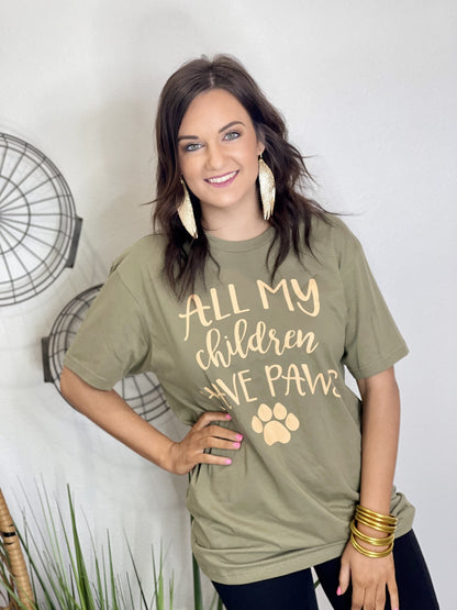 The All My Paws Tee - All Sizes