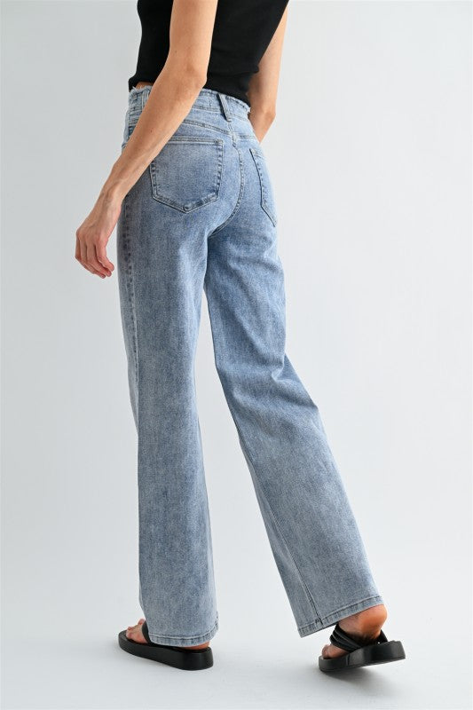 The Raw Tie Jeans