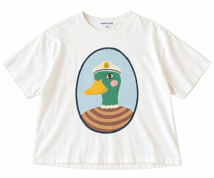 P&P Seafolk Mallard Crop Tee