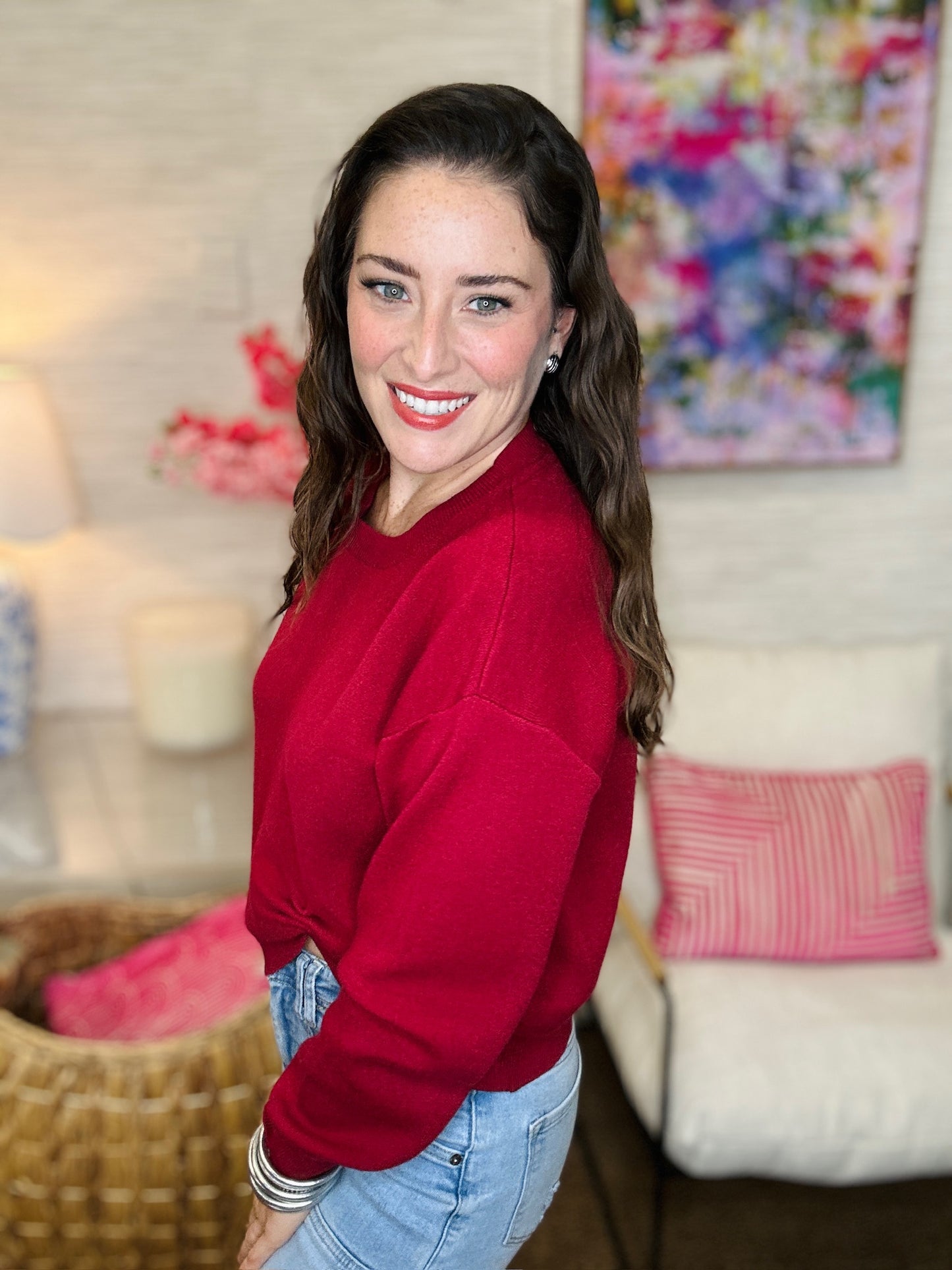 The Knotted Champ Sweater-4 Colors