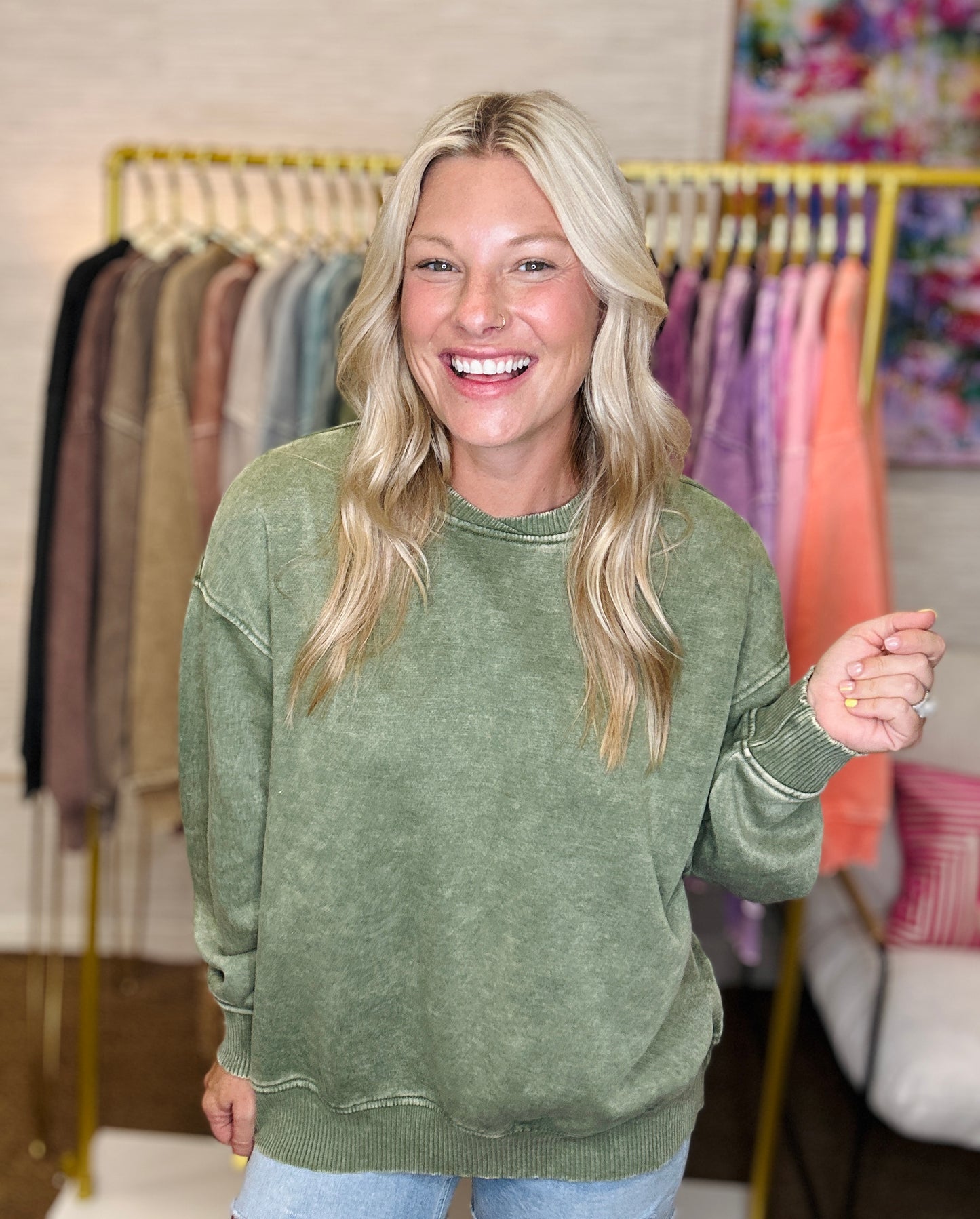 The Fleece Pullover in 26 Colors/AS
