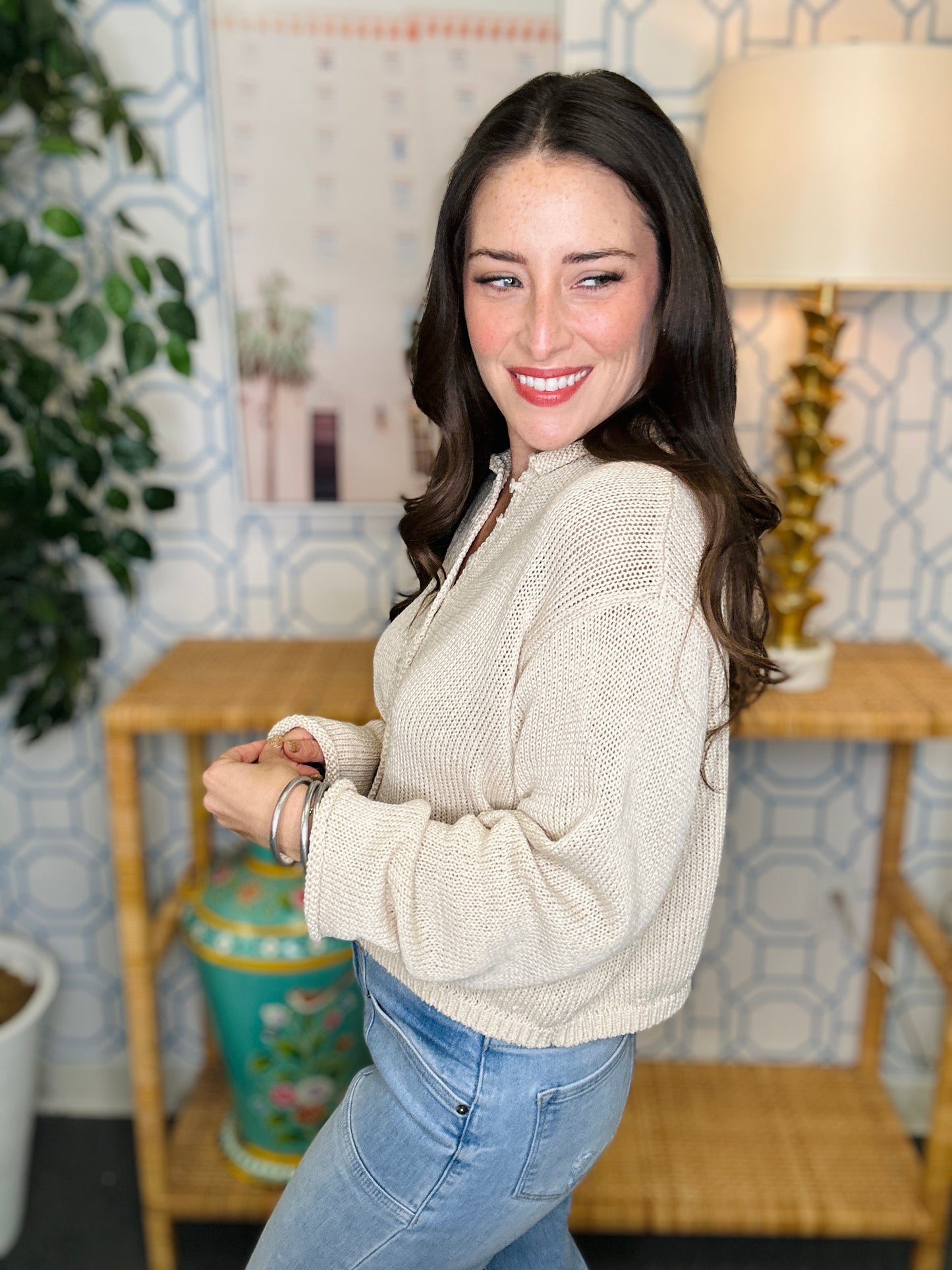 The Neutral Button Cardigan- 2 colors