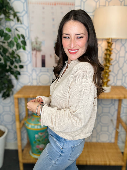 The Neutral Button Cardigan- 2 colors