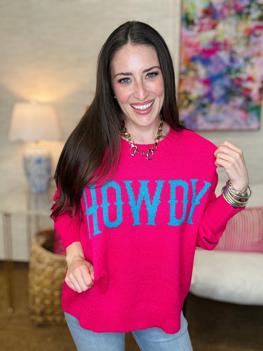 The Howdy Sweater- 2 Colors