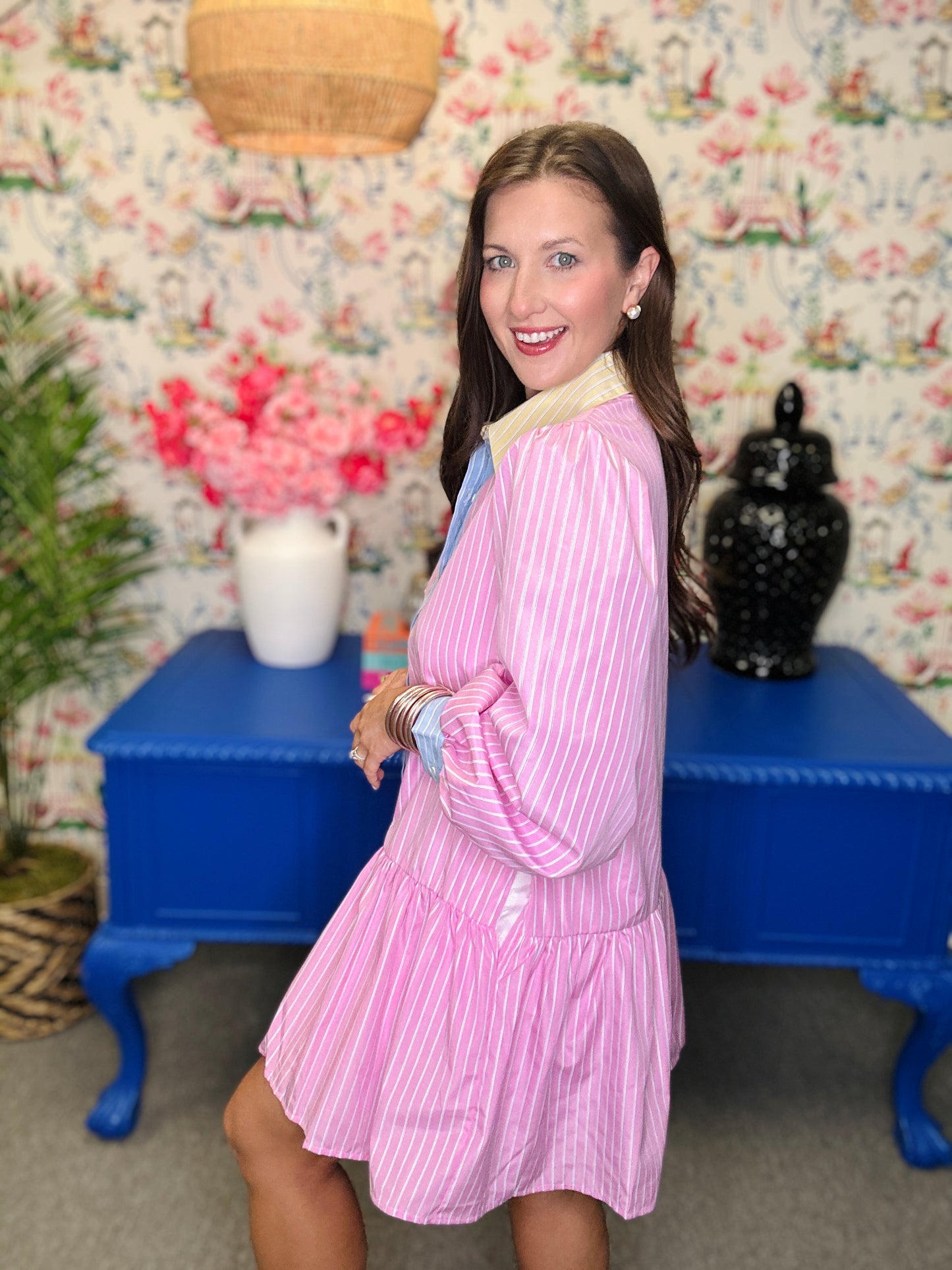 The Polished Pink Dress