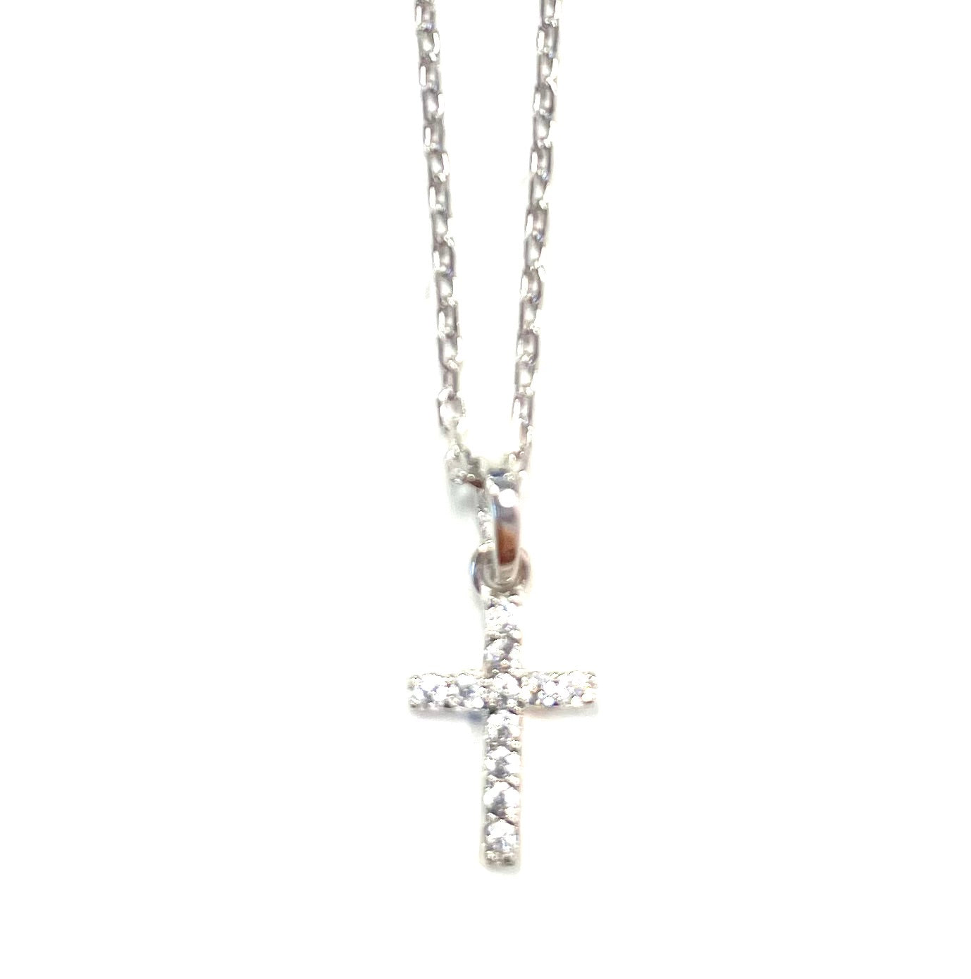 The Sterling Cross Necklace