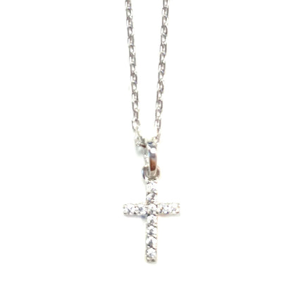 The Sterling Cross Necklace
