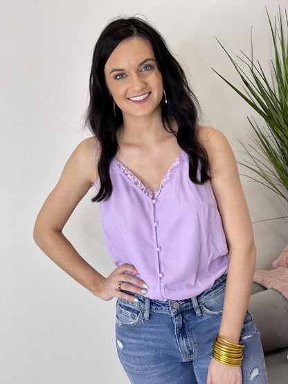 Lace Trim Bodysuit in 3 Colors