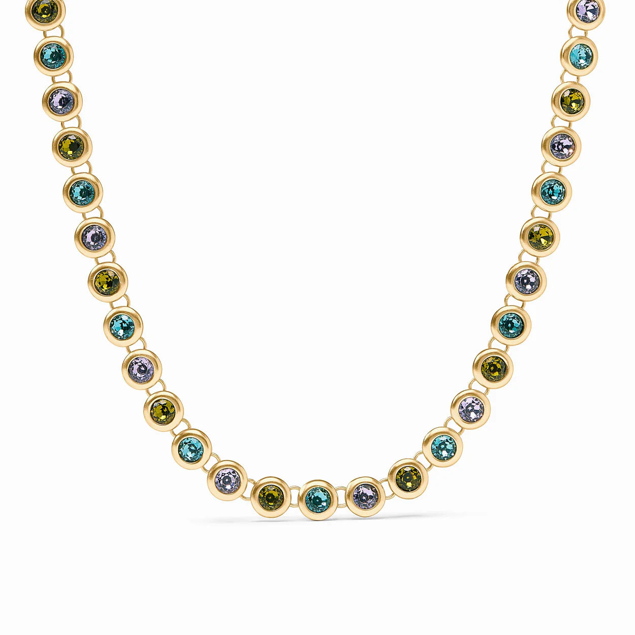 JV Rainbow Tennis Necklace