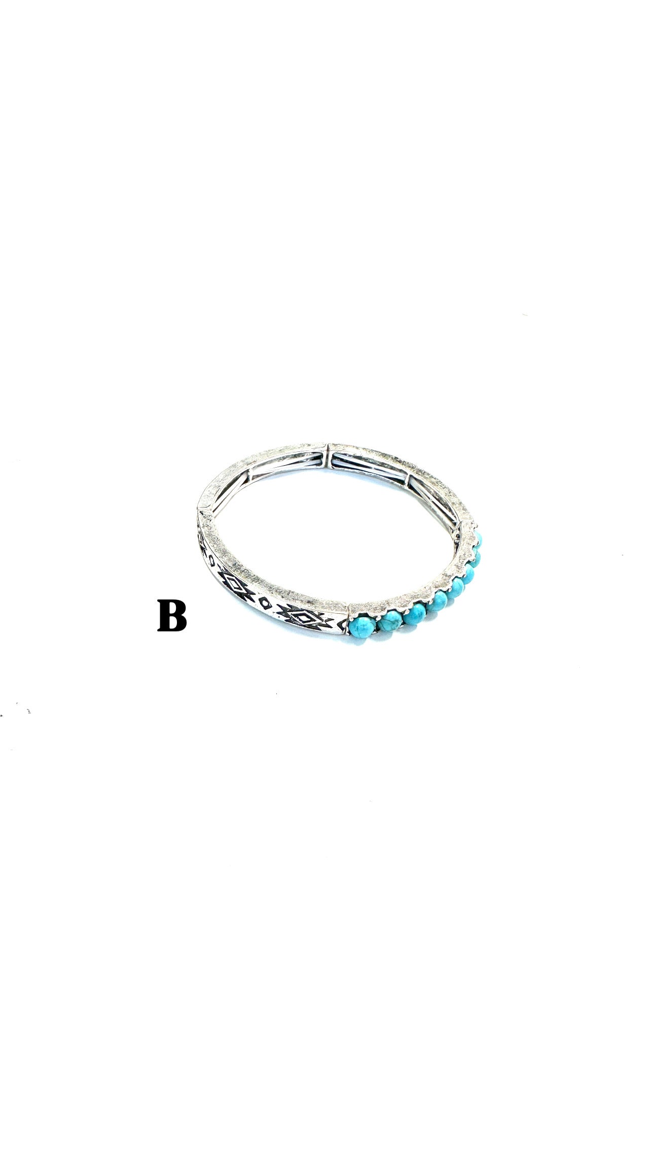 The Baller Silver Stretch Bracelet- 3 Options