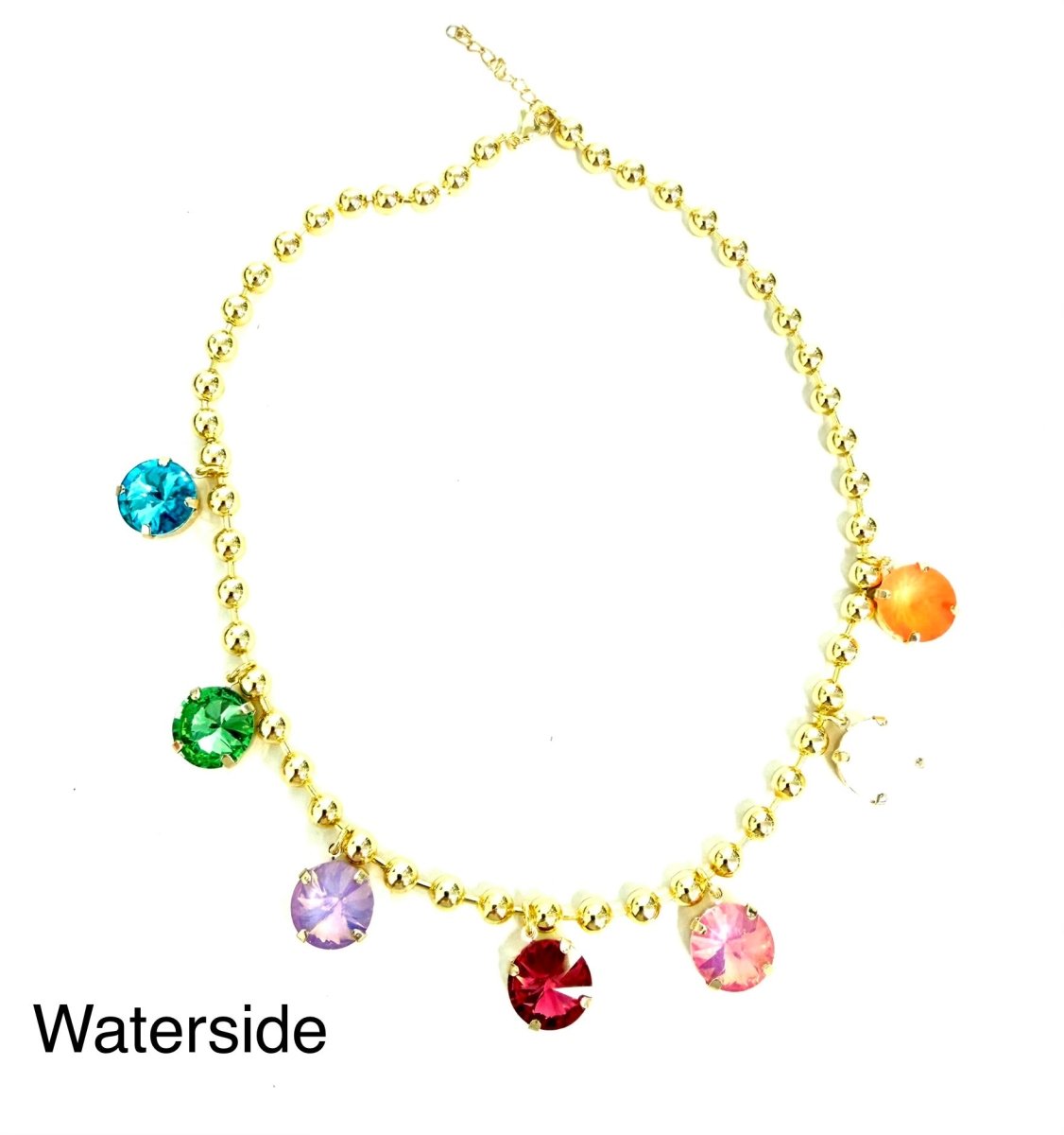 The Magic Drop Necklace in Waterside
