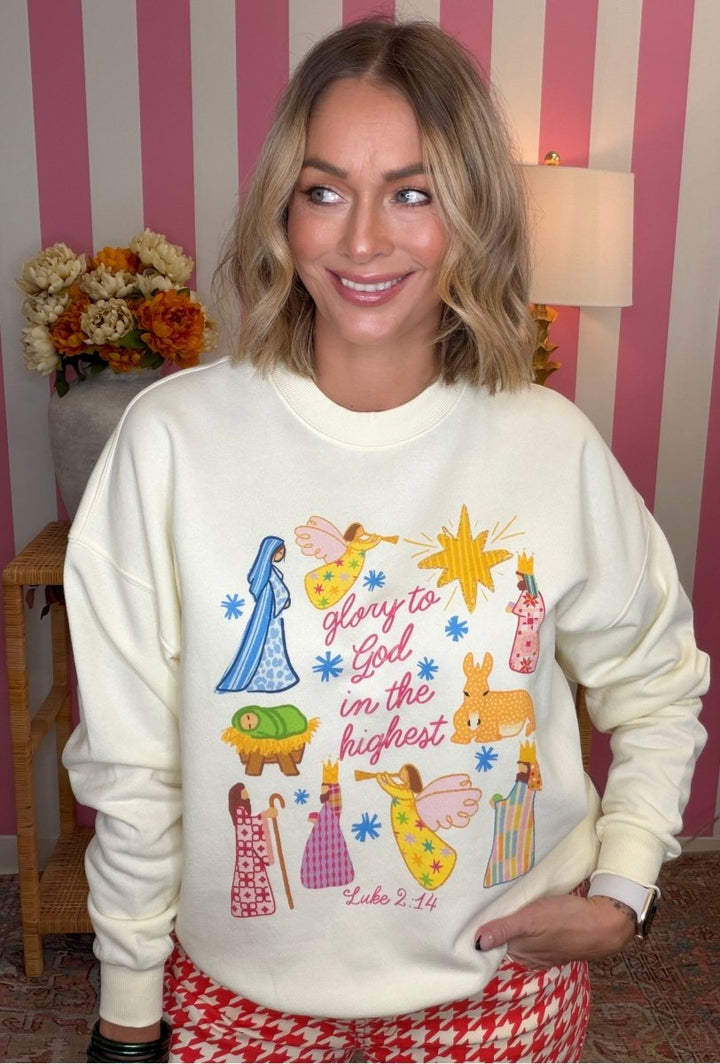 P&P Glory to God in the Highest Sweatshirt