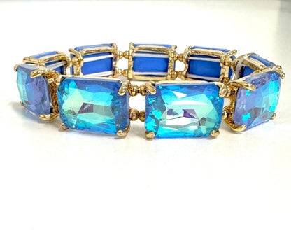 The Crystal Stretch Bracelet- 4 Colors