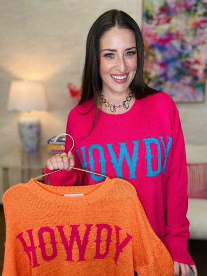 The Howdy Sweater- 2 Colors