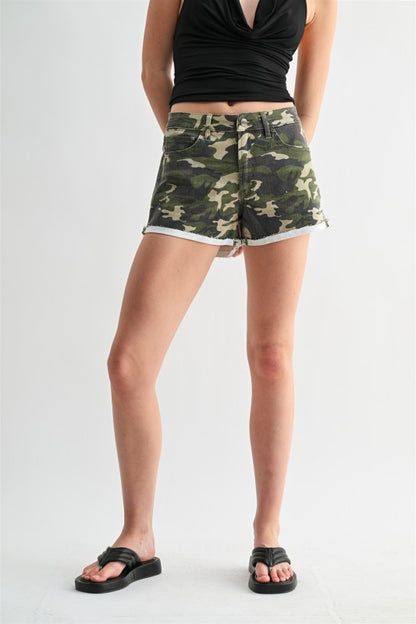 The Mica Camo Shorts