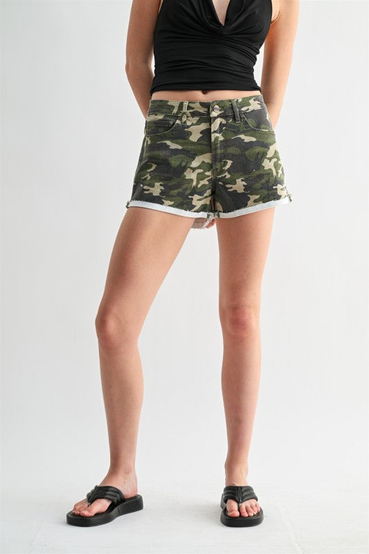 The Mica Camo Shorts