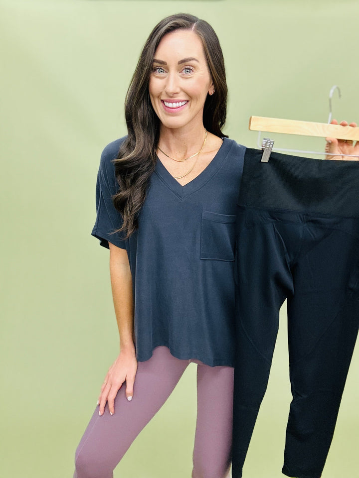 The Birch Stitch Leggings in 2 Colors/AS