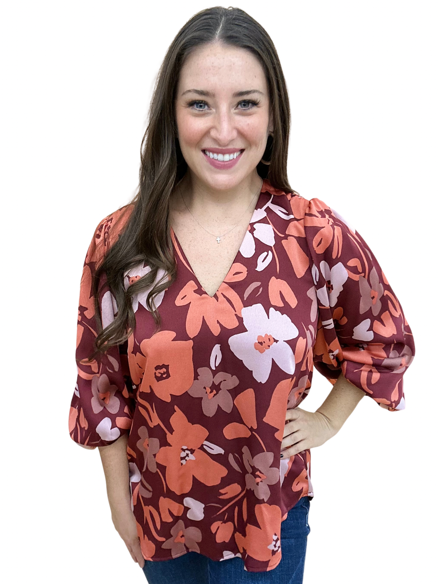 The Golden Girl Bubble Blouse