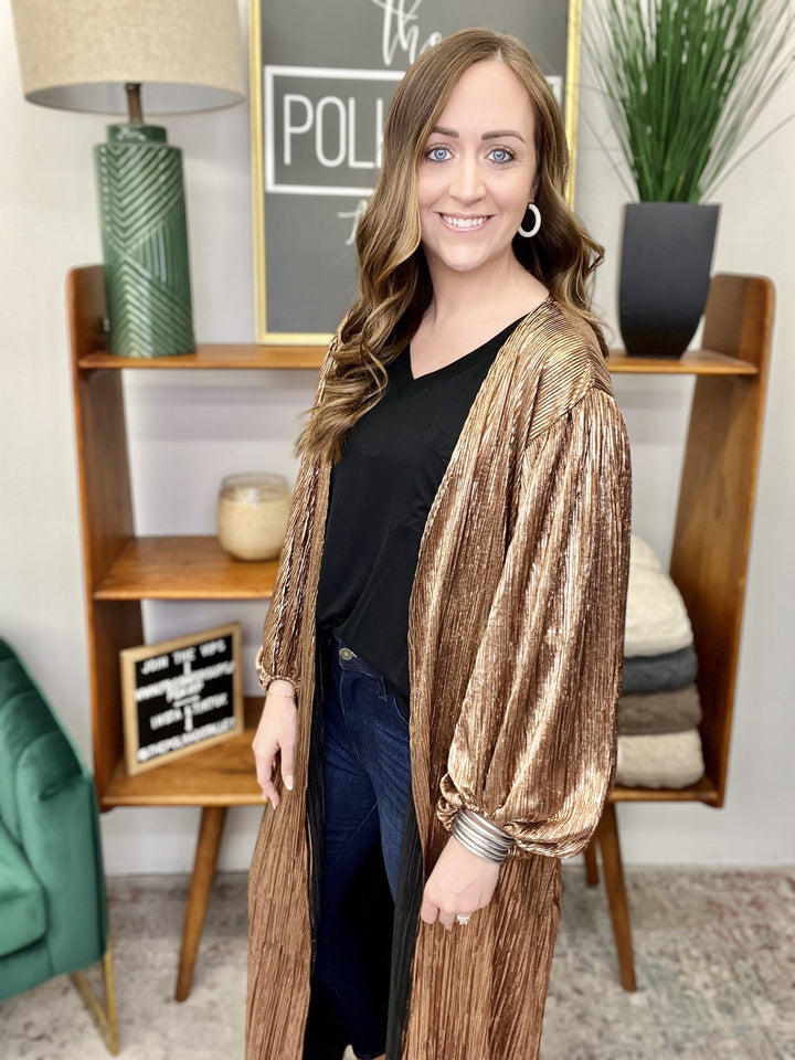 The Bronze Glam Duster - AS