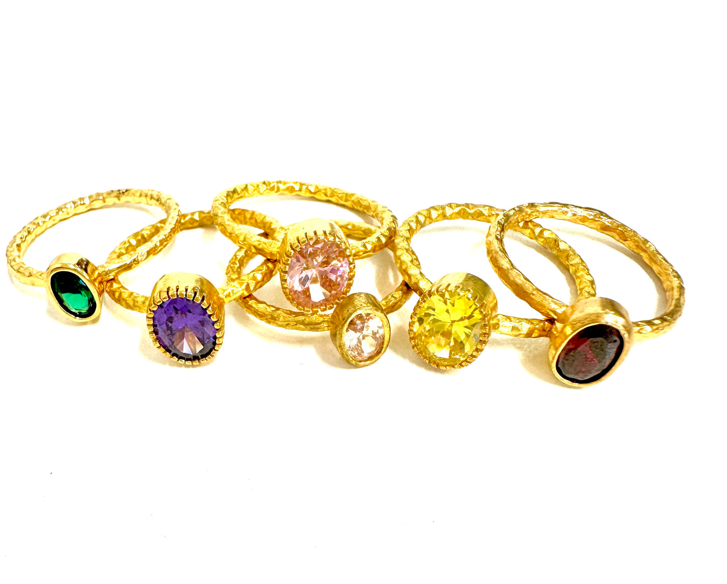 The Gilded Stackables- Size 5