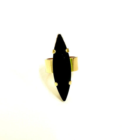 TOVA Alyssa Ring No Stone Jet