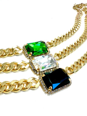 TOVA Darcy Necklace with Trim