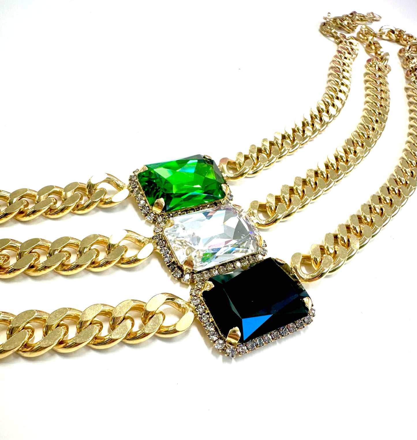 TOVA Darcy Necklace with Trim