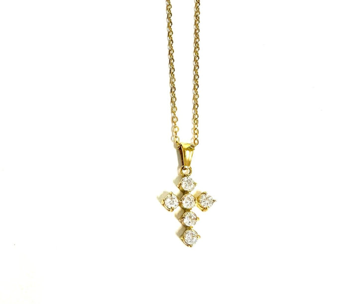 The Elisabeth Dainty Cross Necklace