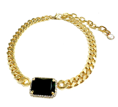 TOVA Darcy Necklace with Trim