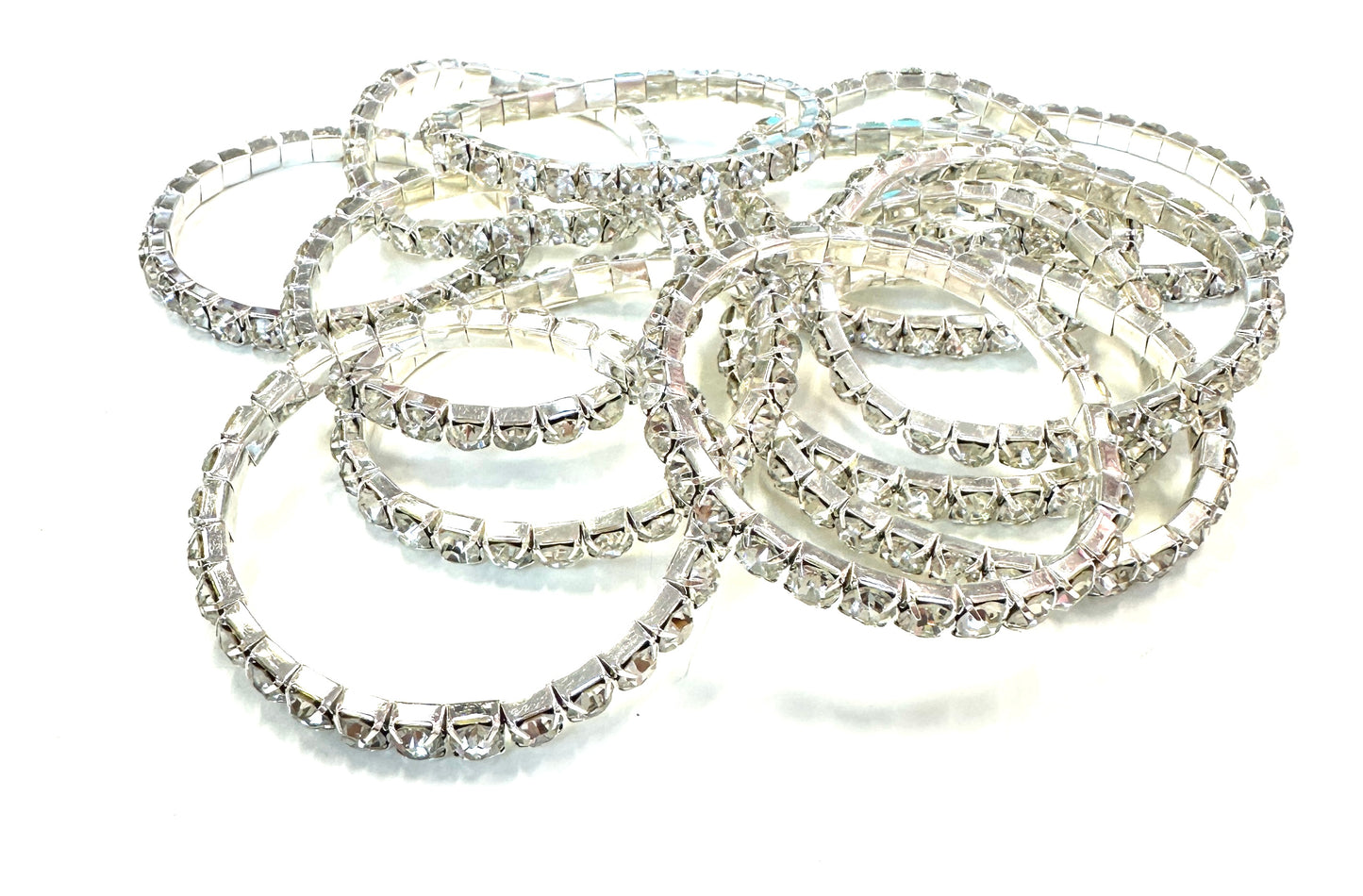 The Clear Stretch Bangles