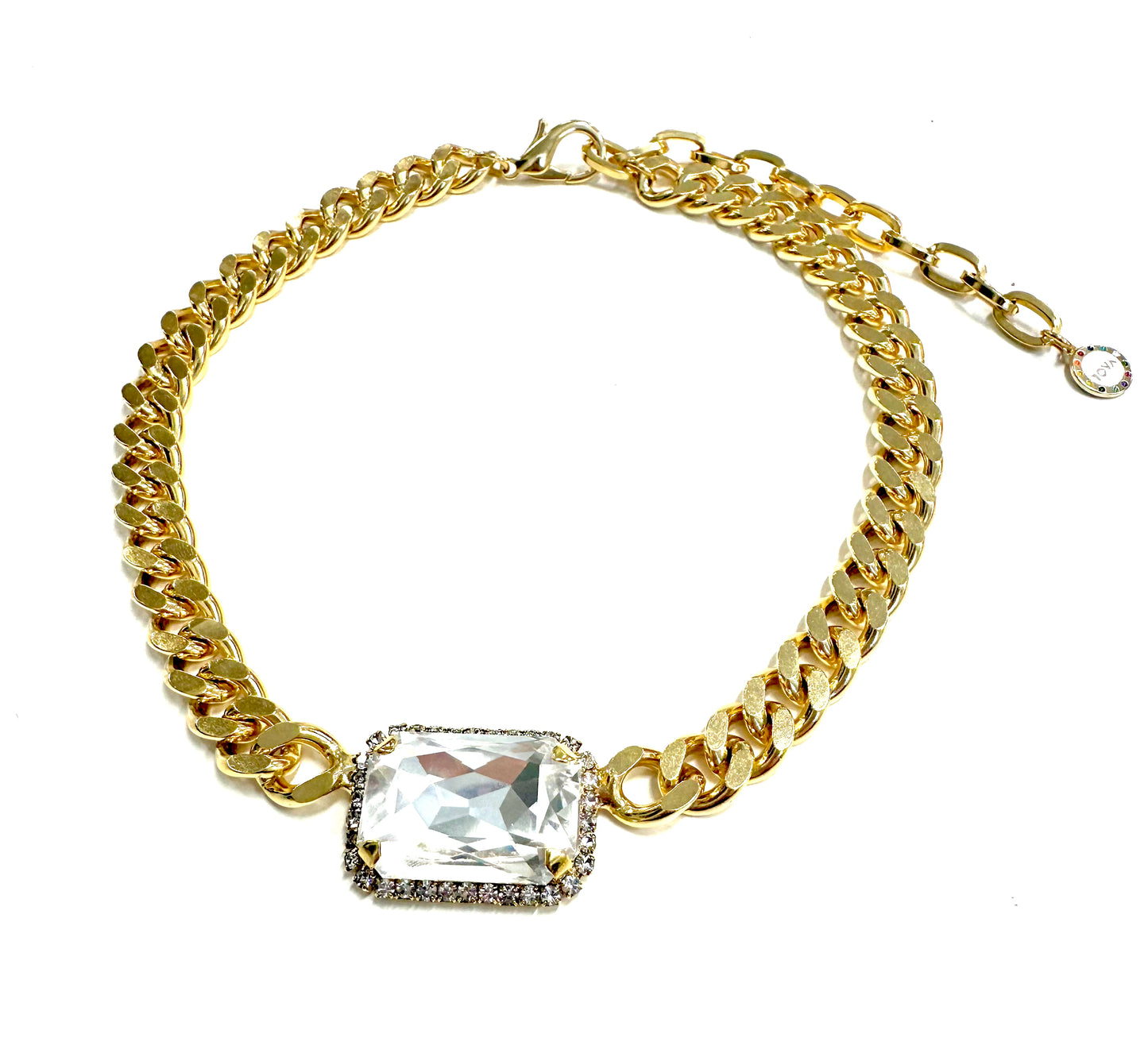 TOVA Darcy Necklace with Trim