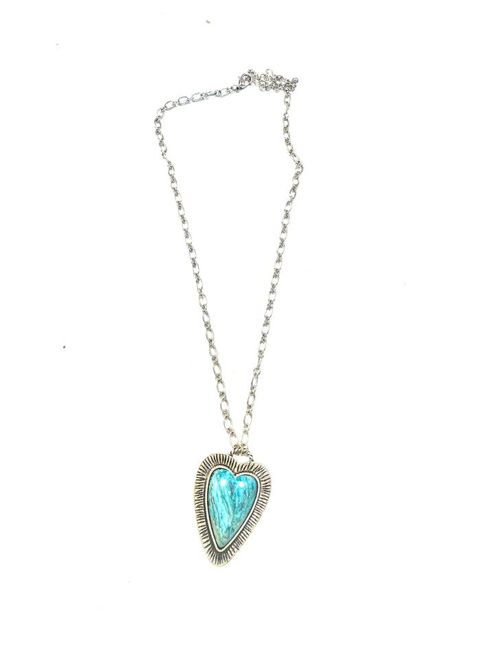 The Blue Hearts Necklace