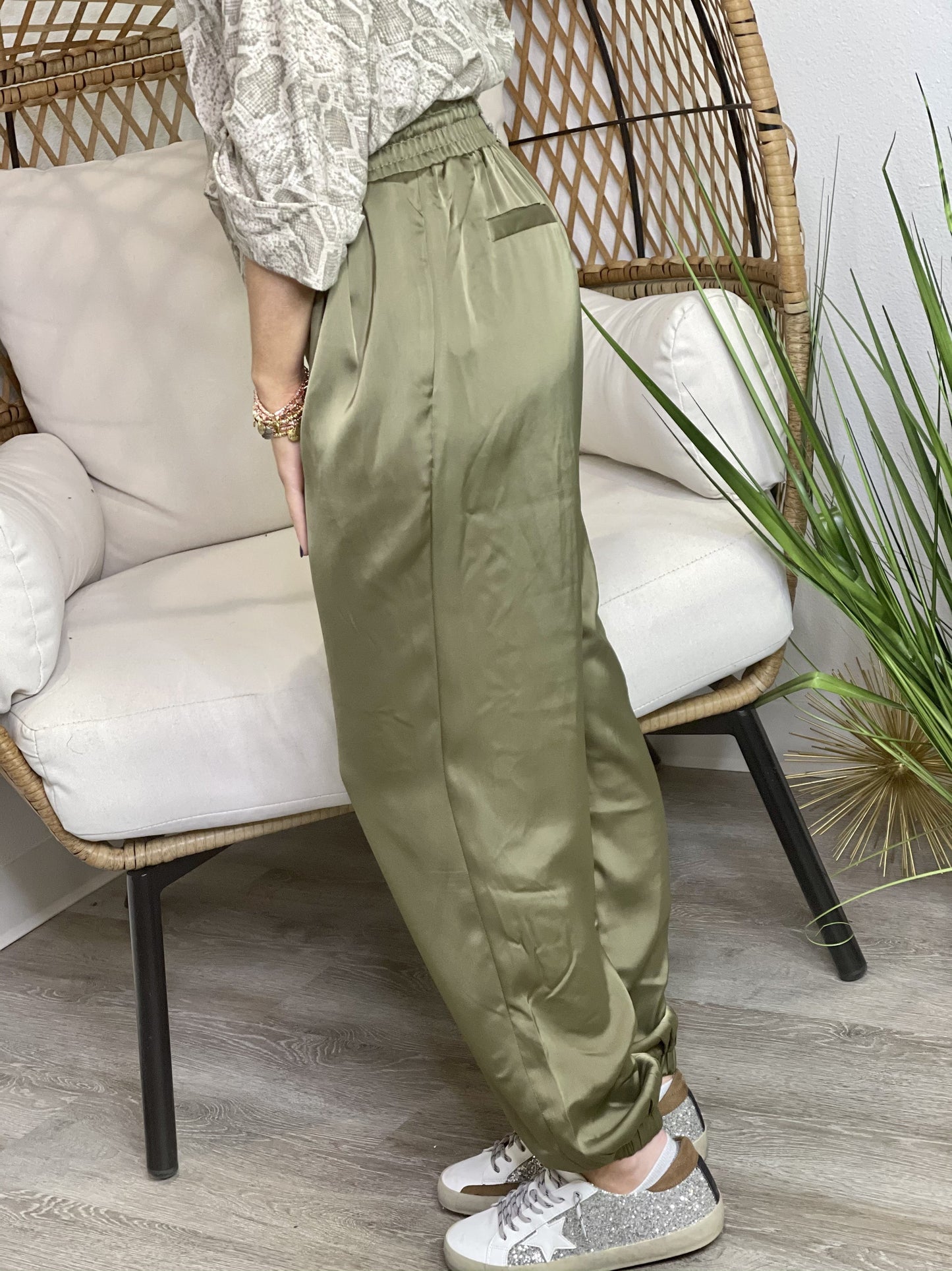 The Olive Retreat Pants