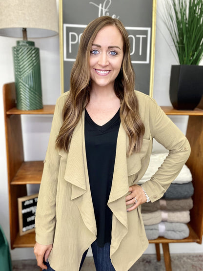 The Woven Blazer in 2 Colors/AS