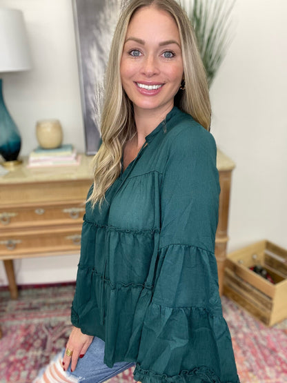 The Vegas Green Top in All Sizes