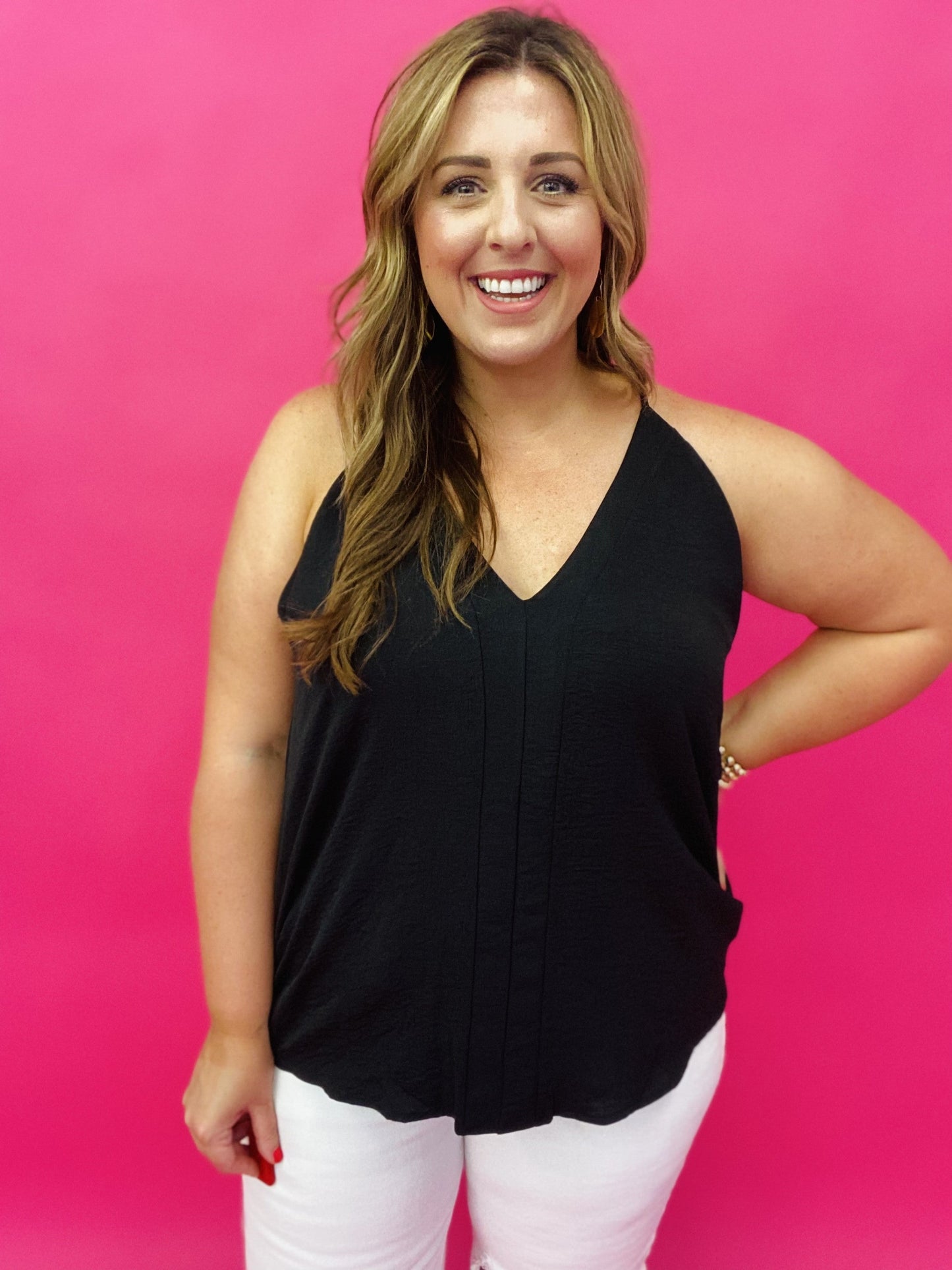 The Solid Airflo Lined Tank -LOTS of Colors/AS