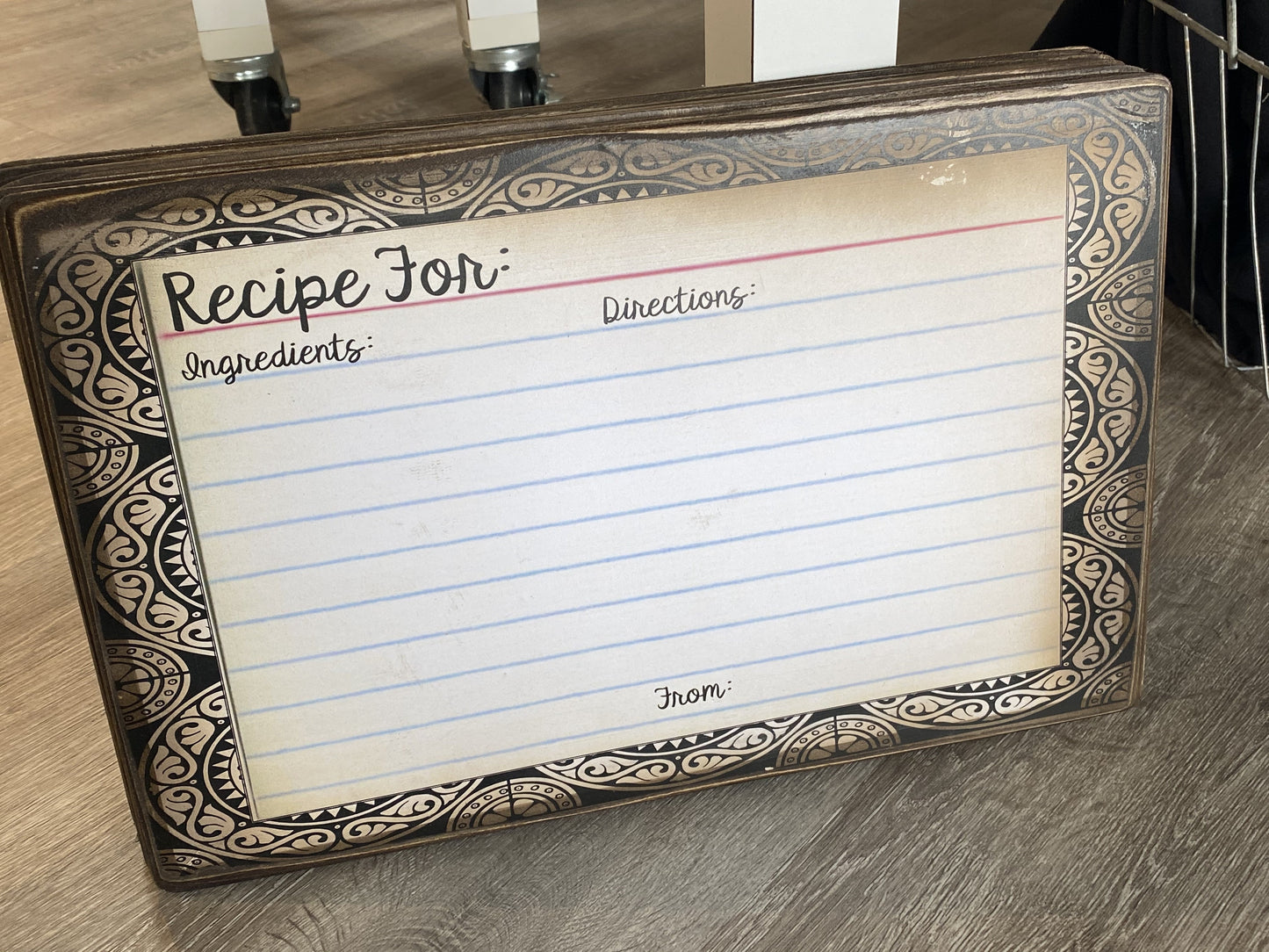 Keepsake Recipe Card Boards