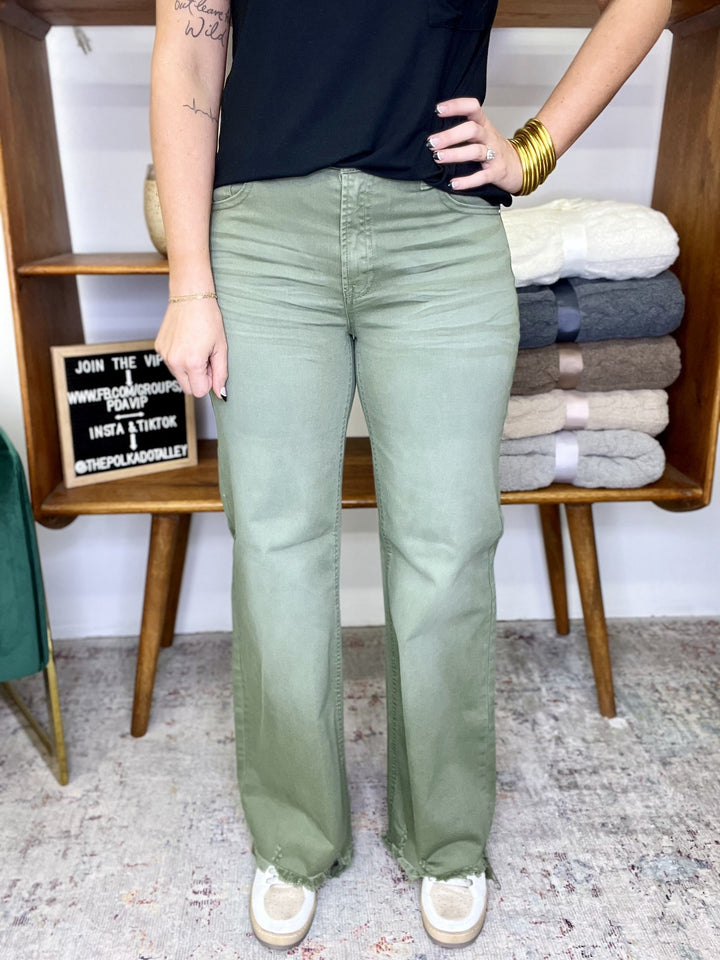 The Olive Risen Jeans-AS