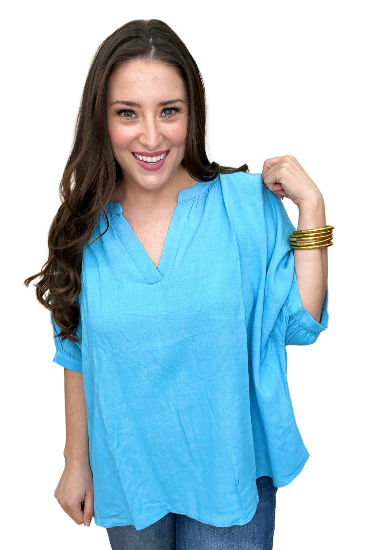 The Lush Linen Top in 3 Colors