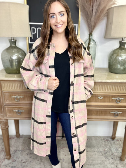 The Plaid Trench in 4 Colors